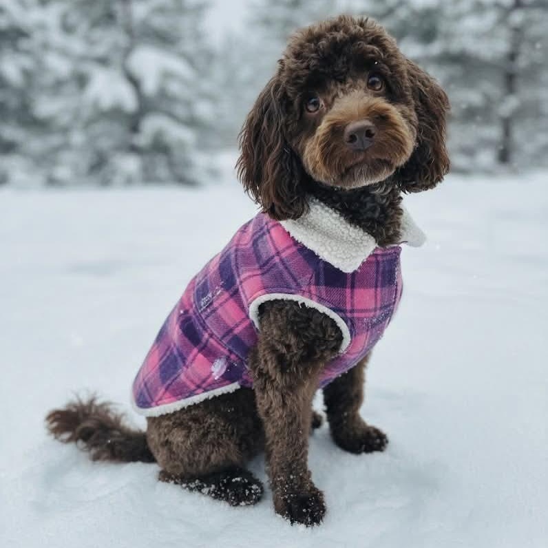 Mocha, adopted, Young Female Cocker Spaniel & Poodle.