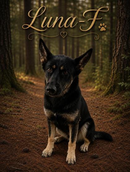 Luna, Adoptable, Adult Female German Shepherd Dog & Mixed Breed.