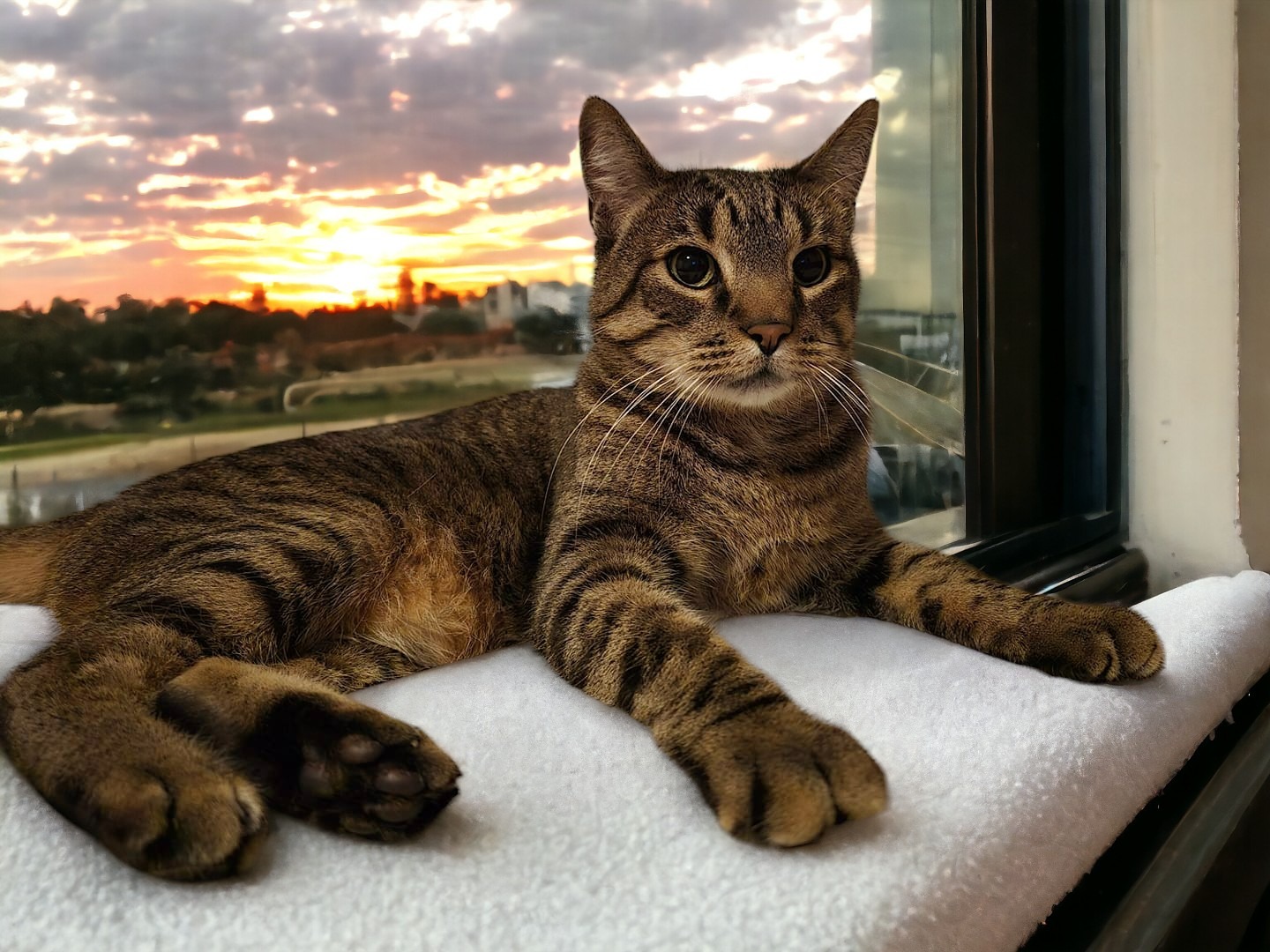 PICKLES, Adoptable, Adult Male Tabby.