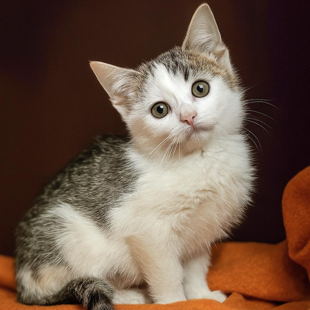Hocus, Adoptable, Kitten Female Domestic Short Hair.