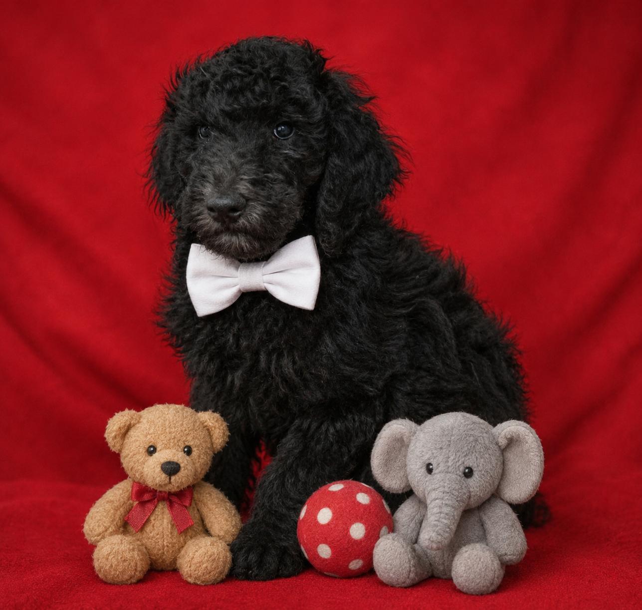 Pierre, adopted, Puppy Male Poodle.