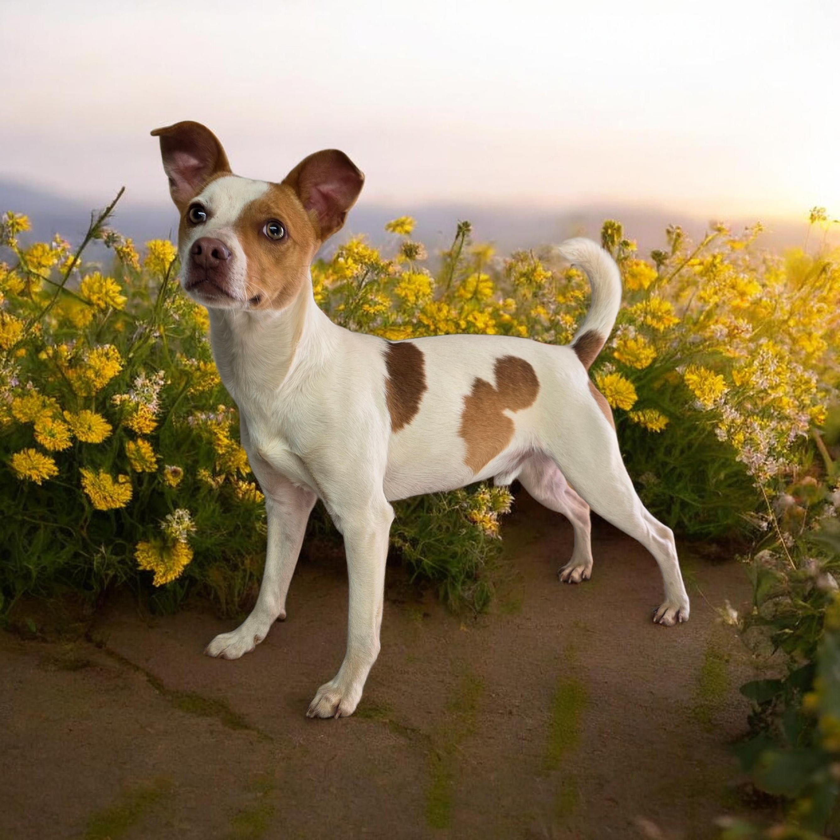 Arlo, ADOPTABLE, Adult Male Jack Russell Terrier.