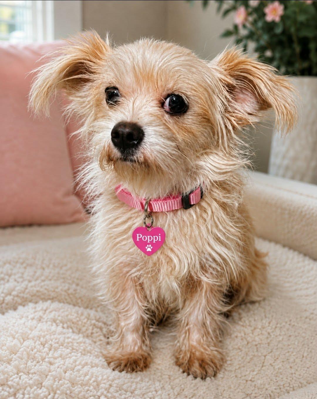 POPPI, adopted, Adult Female Maltese.