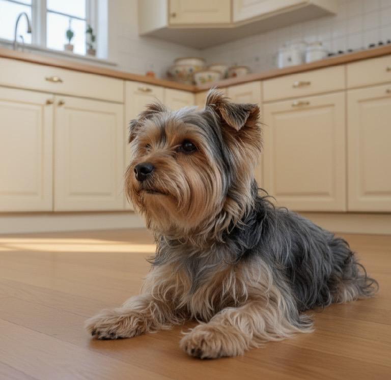 Lady, Adopted, Young Female Yorkshire Terrier.