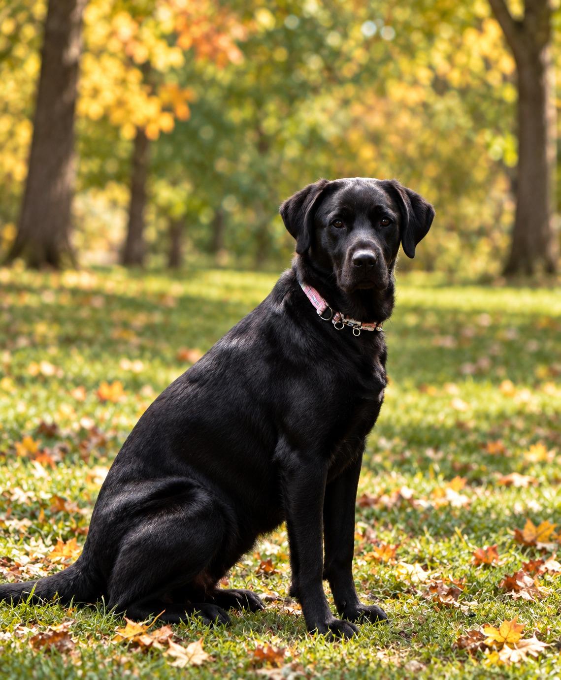 Enlarge Lulu - In Mass., a Adoptable Black Labrador Retriever in Willington, CT image 1/6