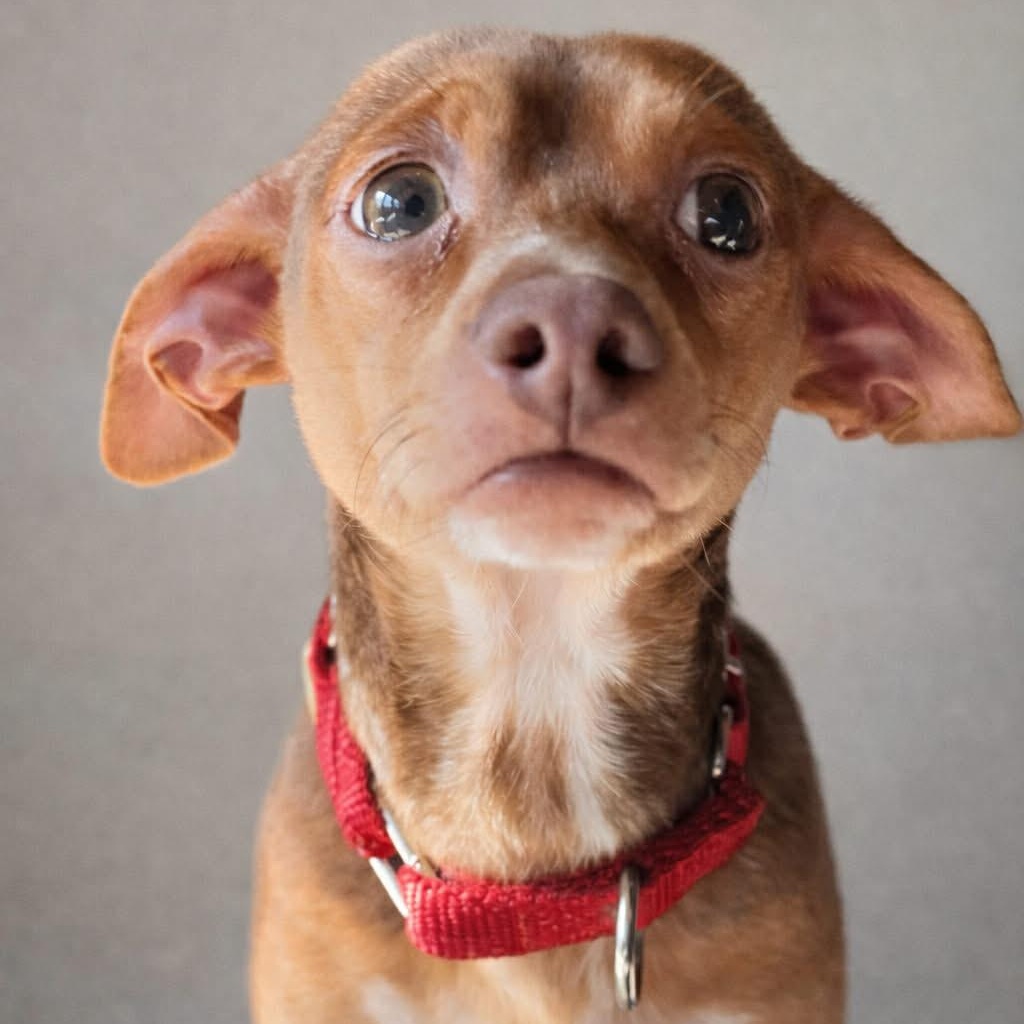 COCOA PUFFS, Adoptable, Puppy Male Chihuahua & Italian Greyhound.