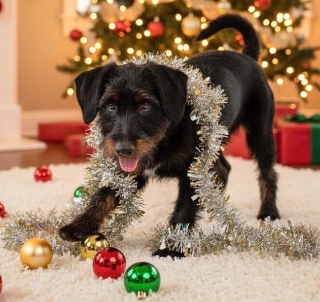Coleson (Cole), Adoptable, Young Male Schnauzer & Dachshund.
