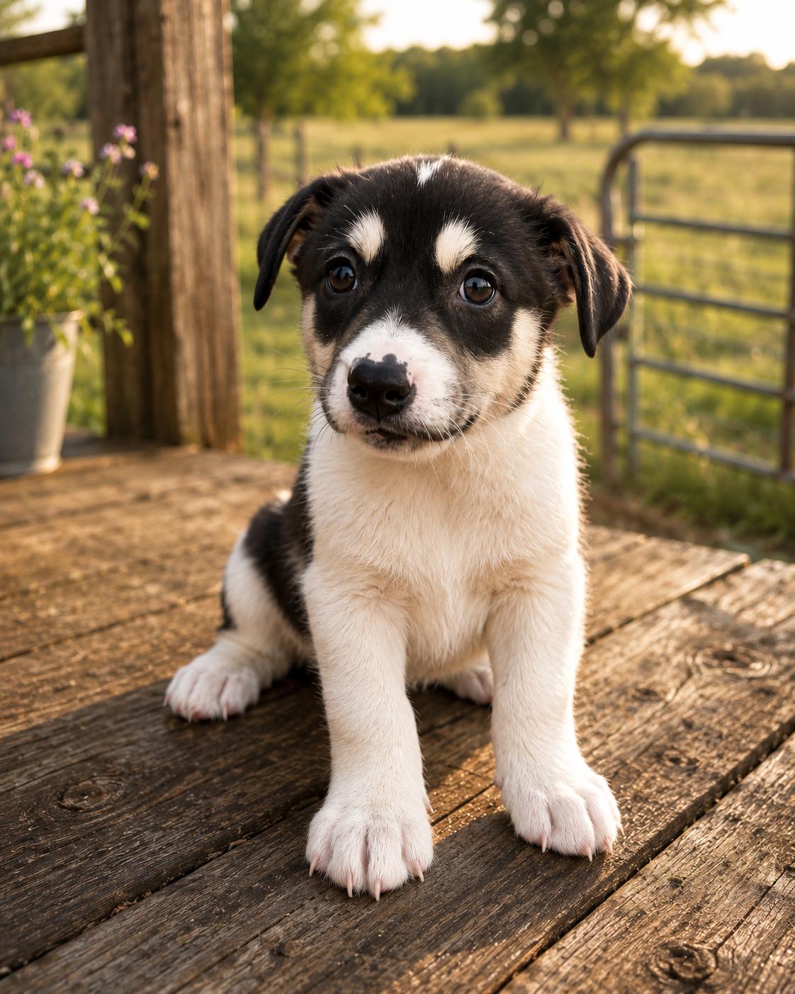 Vega, adopted, Puppy Female Siberian Husky.