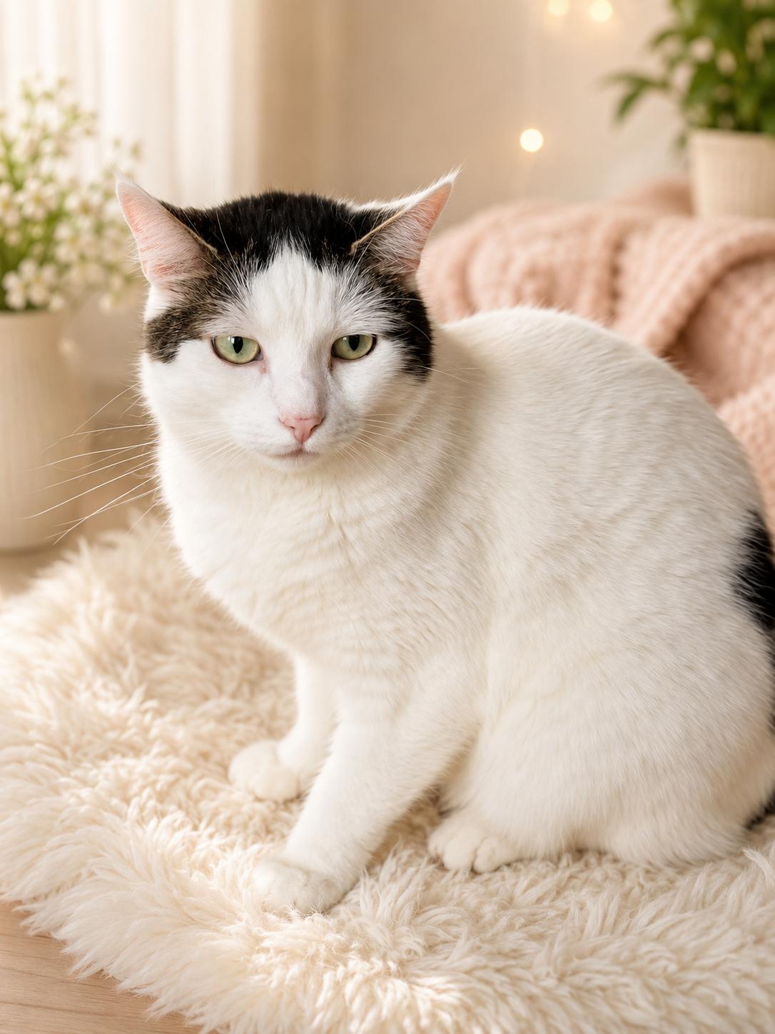 Enlarge Pebbles-Princess with Personality-Courtesy Post, a Adoptable Domestic Short Hair in Laurel, MD image 2/5