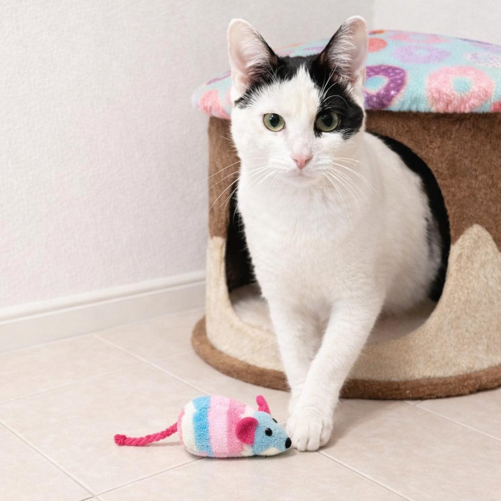 Enlarge Lu'lemon-Your Future Little Shadow, a Adoptable Tuxedo in Hillsboro, TX image 4/5