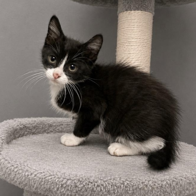 Enlarge Zander, a Adoptable Tuxedo in Andover, MN image 2/3