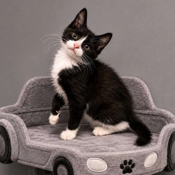 Enlarge Zander, a Adoptable Tuxedo in Andover, MN image 3/3
