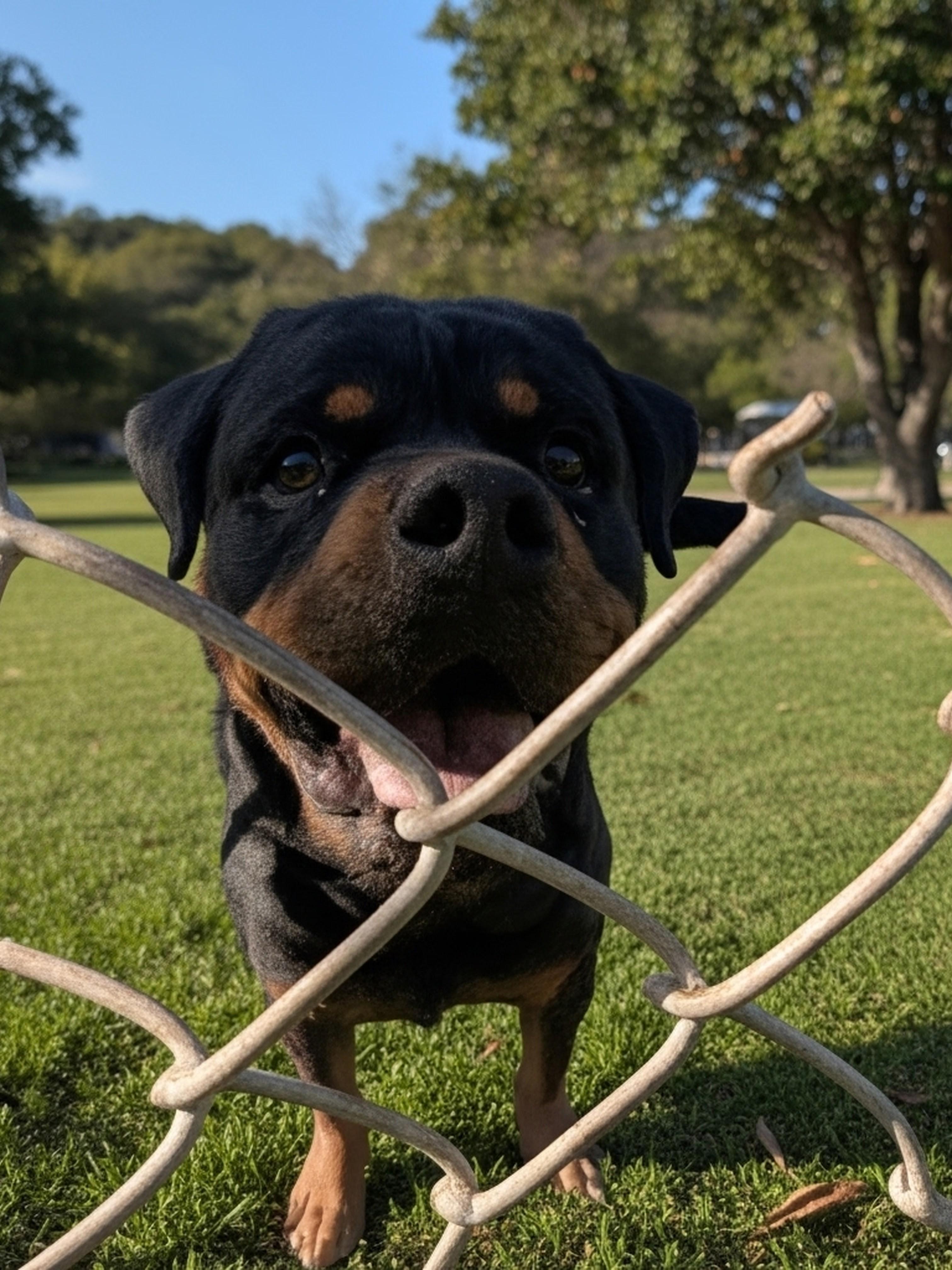 Bear, ADOPTABLE, Young Male Rottweiler.