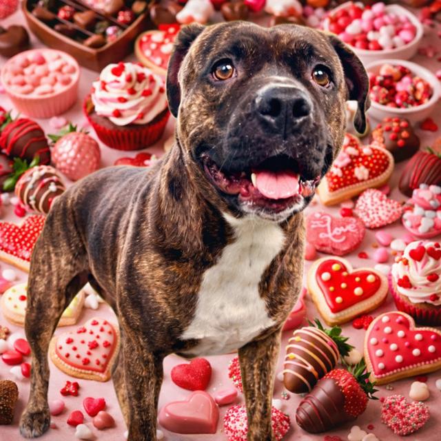 Whisper, Adoptable, Adult Female Bullmastiff.