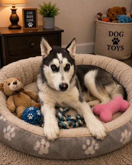 Enlarge APACHE, a Adoptable Siberian Husky in Globe, AZ image 1/1
