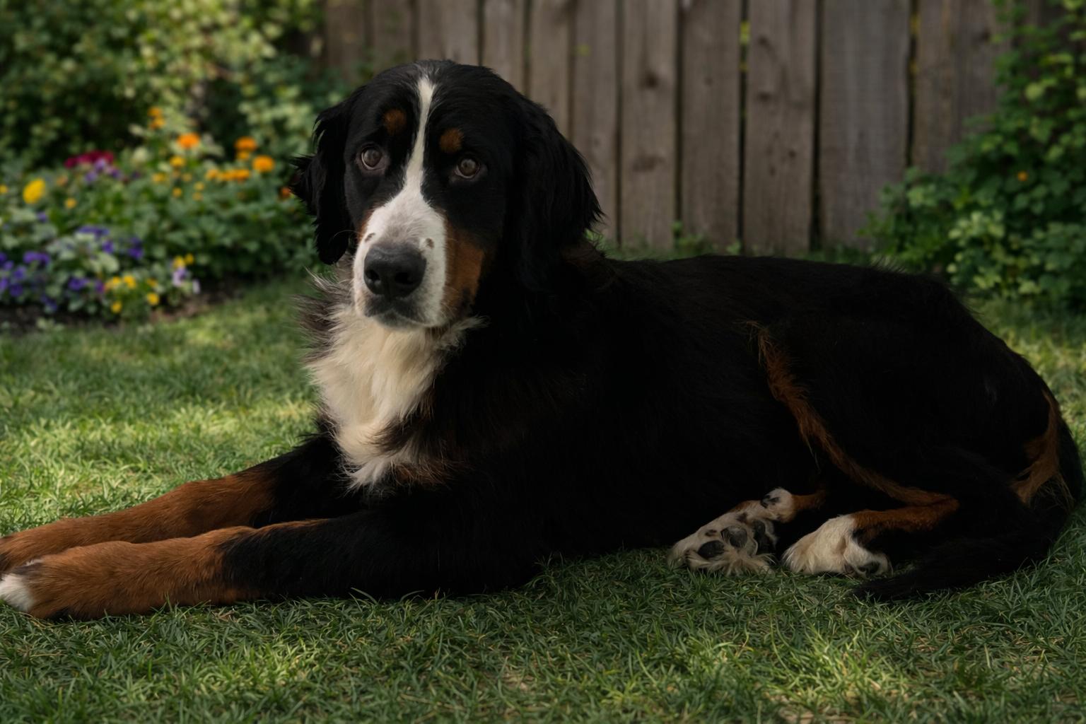Enlarge Maven, a Adoptable Bernese Mountain Dog in Valrico, FL image 2/3