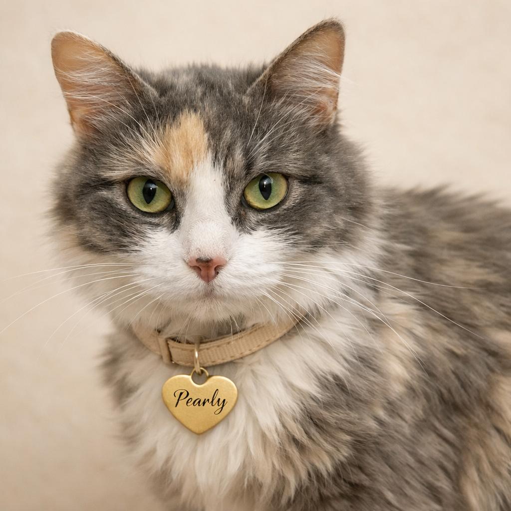 Enlarge Pearly, a Adoptable Domestic Long Hair in Hannibal, MO image 1/1