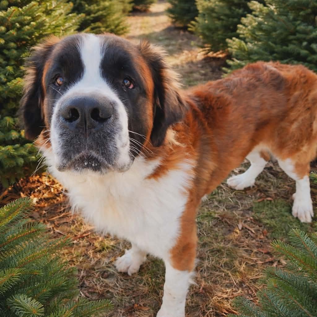 Enlarge Obi , a Adoptable Saint Bernard in Sparta, WI image 1/2