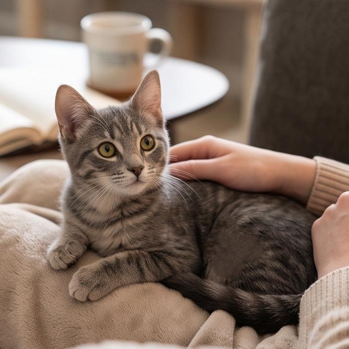 Enlarge Mollie with the Kinky-tail, a Adoptable Domestic Short Hair in Allen, TX image 3/6