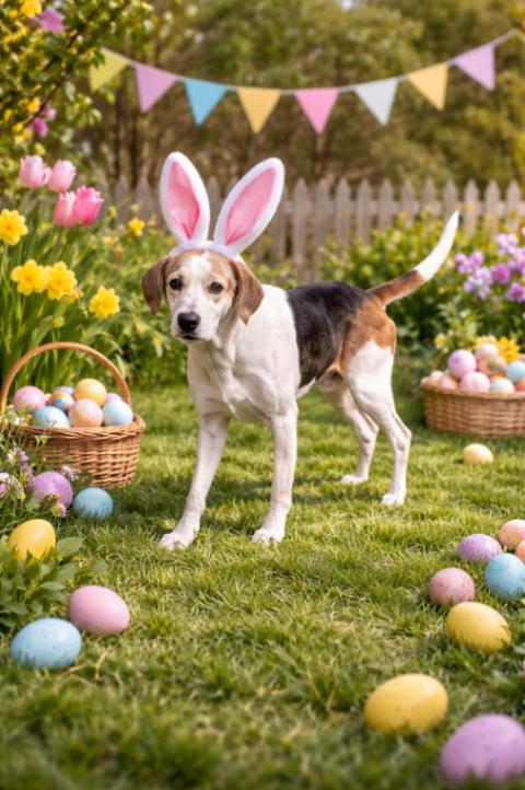 Enlarge Canoe, a Adoptable Treeing Walker Coonhound in Burgaw, NC image 5/6