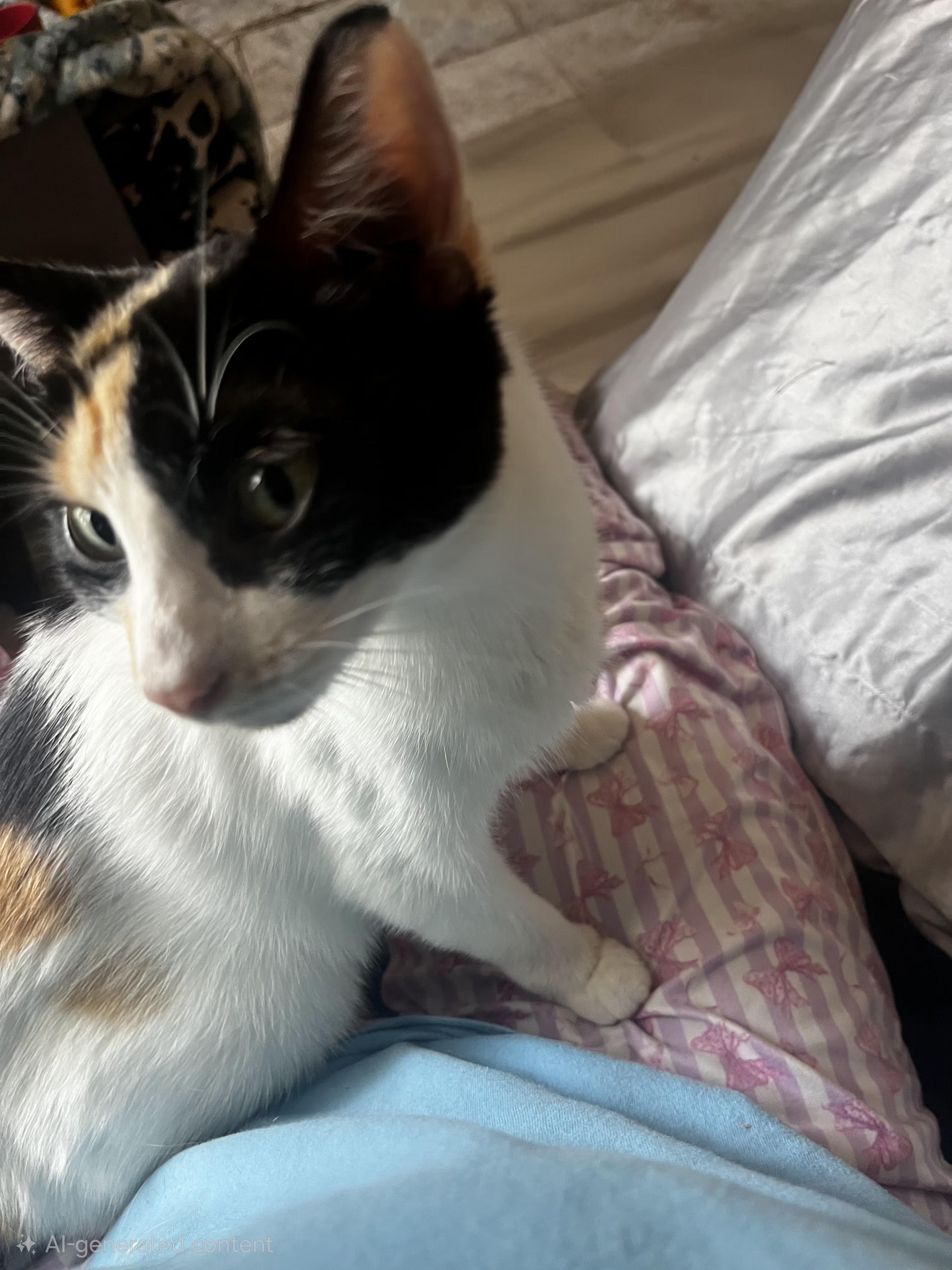 Marigold , a ADOPTABLE Calico in Mount Pleasant, TX image 2/2
