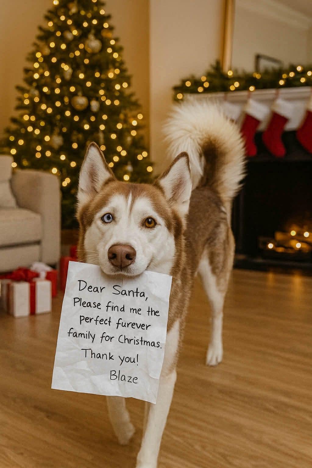 Enlarge Blaze, a Adoptable Siberian Husky in Glenmoore, PA image 3/3