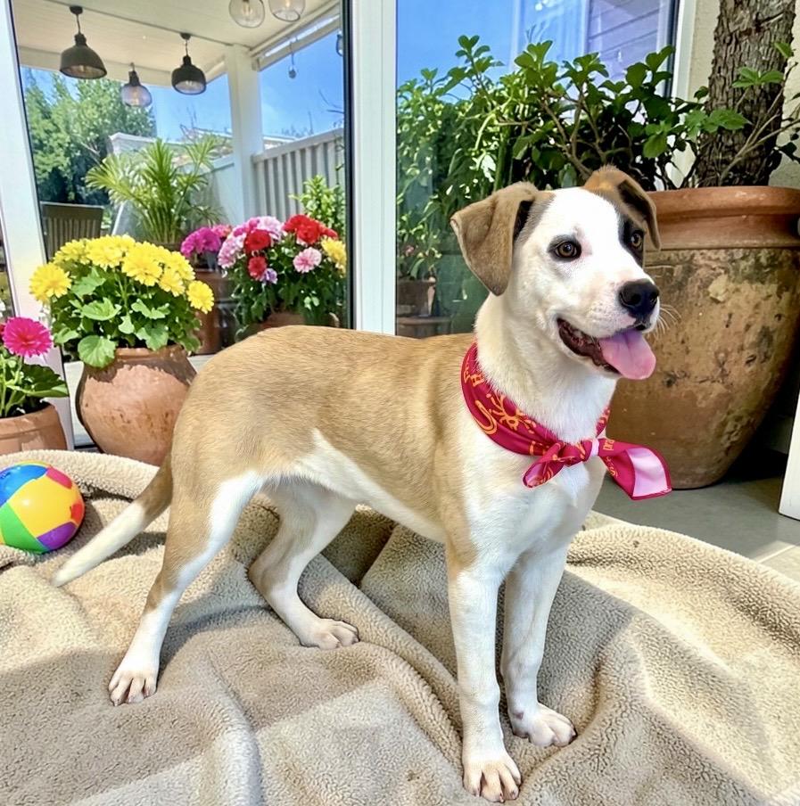 Enlarge Cedar, a Adoptable mixed breed in Perry, IA image 6/6