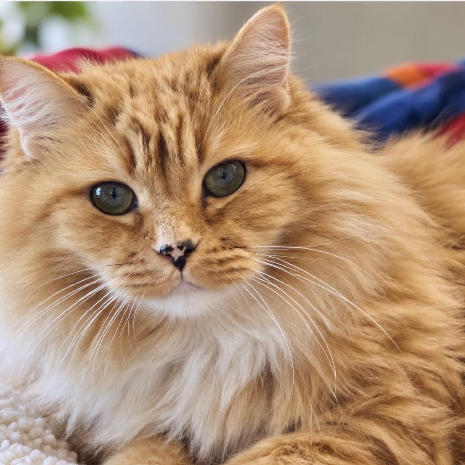 Professor Marmalade, Adoptable, Adult Male Domestic Long Hair.