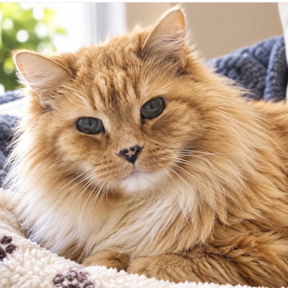 Enlarge Professor Marmalade, a Adoptable Domestic Long Hair in Bountiful, UT image 2/2