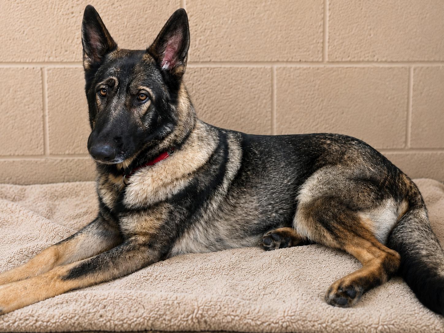 Nova, adoptable, Young Female German Shepherd Dog.