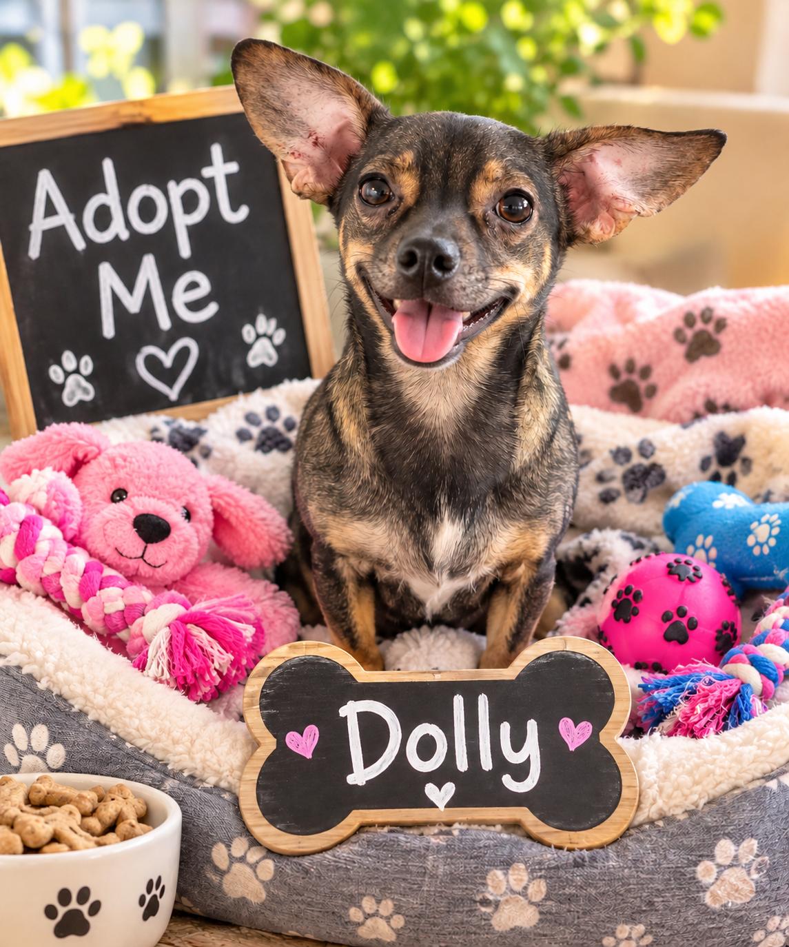 Enlarge Dolly, a Adoptable mixed breed in Queen Creek, AZ image 2/2