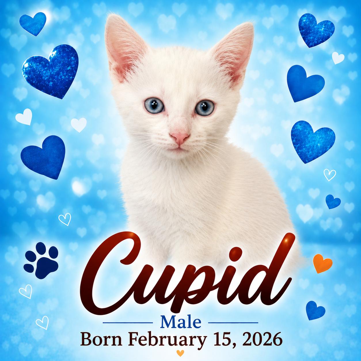 Enlarge Cupid, a Adopted Domestic Short Hair in Morganton, NC image 4/5