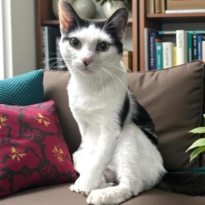 Kitt Katt, ADOPTABLE, Young Male Domestic Short Hair.