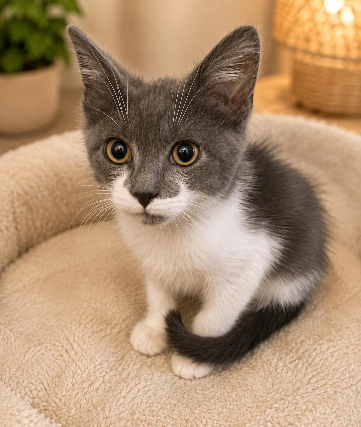 Enlarge Kumamoto, a Adoptable Domestic Short Hair in Santa Cruz, CA image 1/3