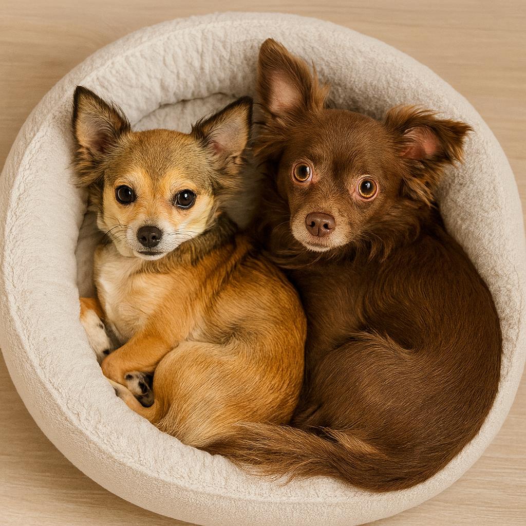 Enlarge Chocolate & Carmel, a Adoptable Chihuahua in Momence, IL image 1/2