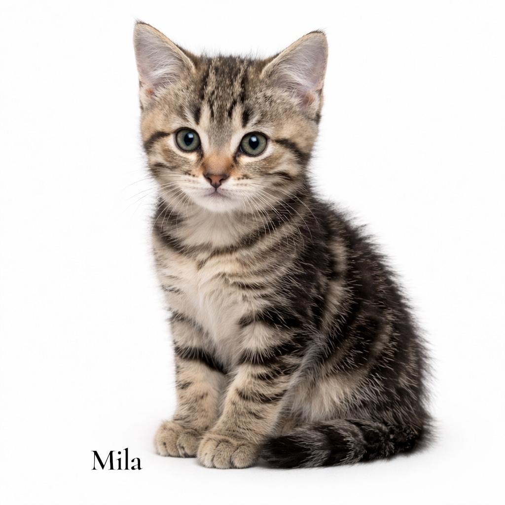 Enlarge Mila, an adopted Domestic Short Hair in Stevensville, MI image 1/1