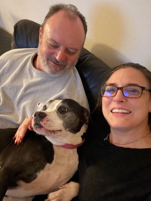 Hope loves all the treats