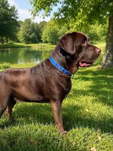 Cheis, an adopted Chocolate Labrador Retriever in Killingworth, CT image 3/5