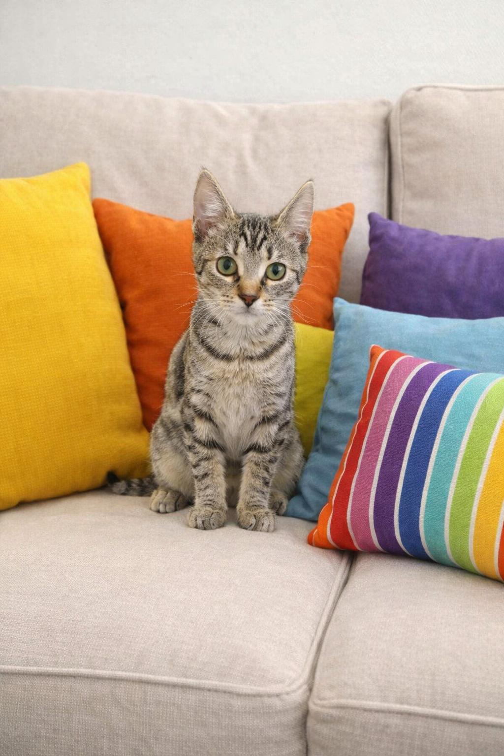 Aurora, ADOPTABLE, Kitten Female Domestic Short Hair.