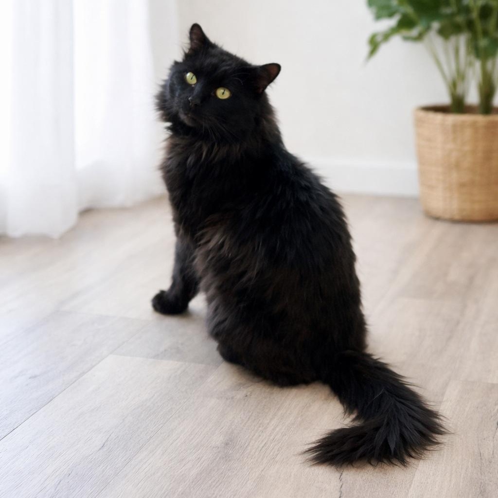 Enlarge Onyx, a ADOPTABLE Domestic Long Hair in Bethel, CT image 1/6