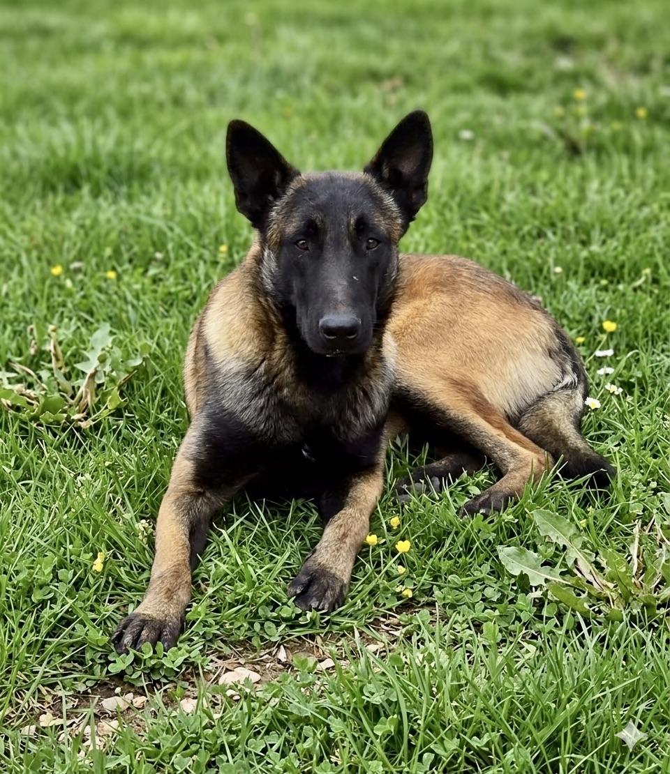 Klaus, adopted, Young Male Belgian Shepherd / Malinois.