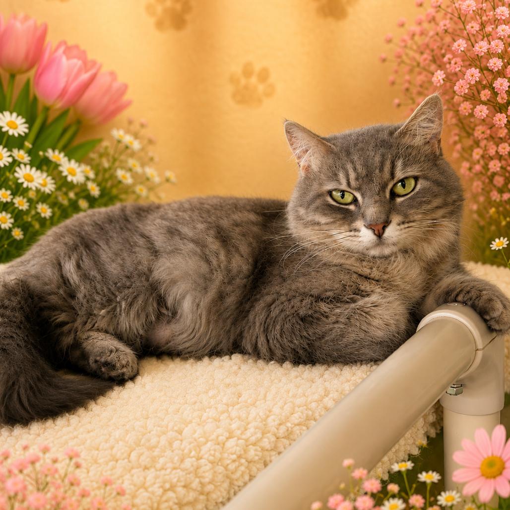 Enlarge Meadow, a Adoptable Domestic Long Hair in Walnut Cove, NC image 1/1