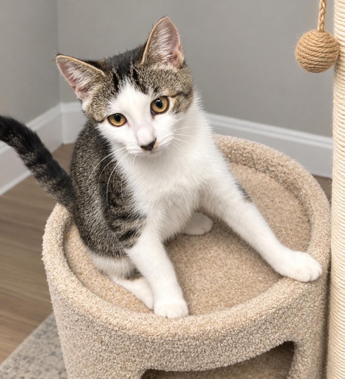 Poppy, Adoptable, Young Female Domestic Short Hair.