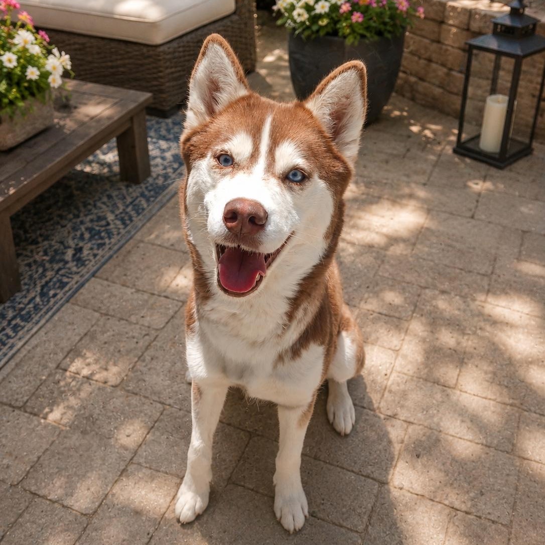 Roxy, adopted, Adult Female Siberian Husky.
