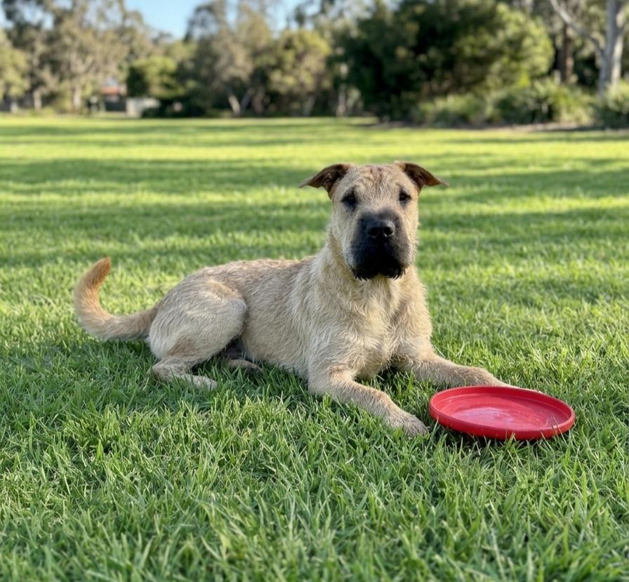 **STARLORD**, Adoptable, Young Male Schnauzer & Shar-Pei.