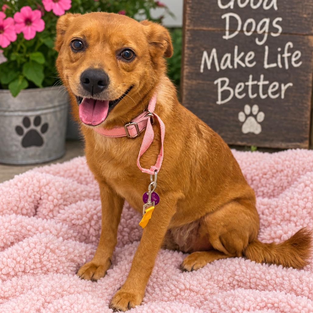 Sadie, Adoptable, Adult Female Golden Retriever & Mixed Breed.