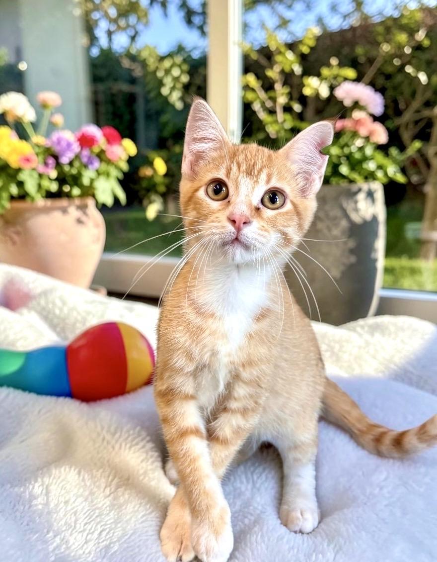 Enlarge Frizzle - KITTEN, a Adopted Tabby in Perry, IA image 3/4