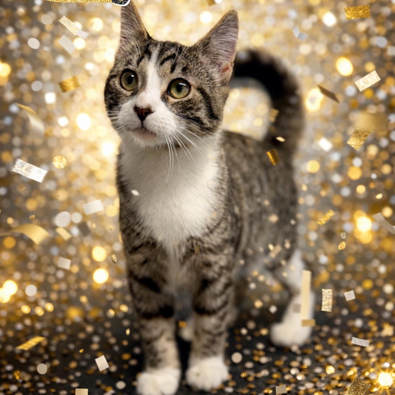 Enlarge Grady, a ADOPTABLE Domestic Short Hair in DuBois, PA image 1/1