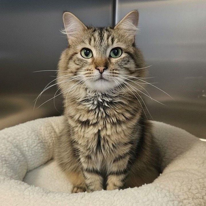 SIMBA, ADOPTABLE, Adult Male Domestic Long Hair.