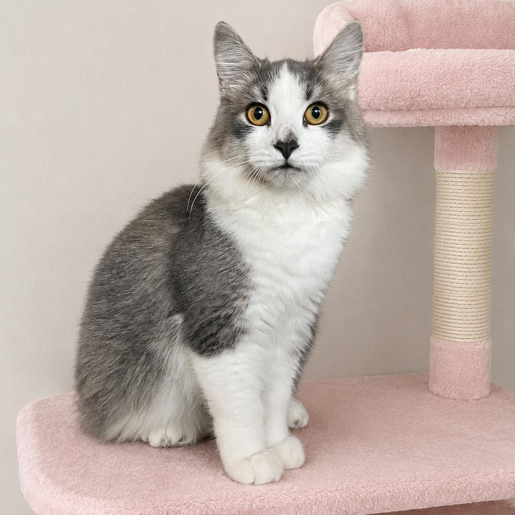 Enlarge HD Baby 2, a Adoptable Domestic Long Hair in Glendora, CA image 4/6